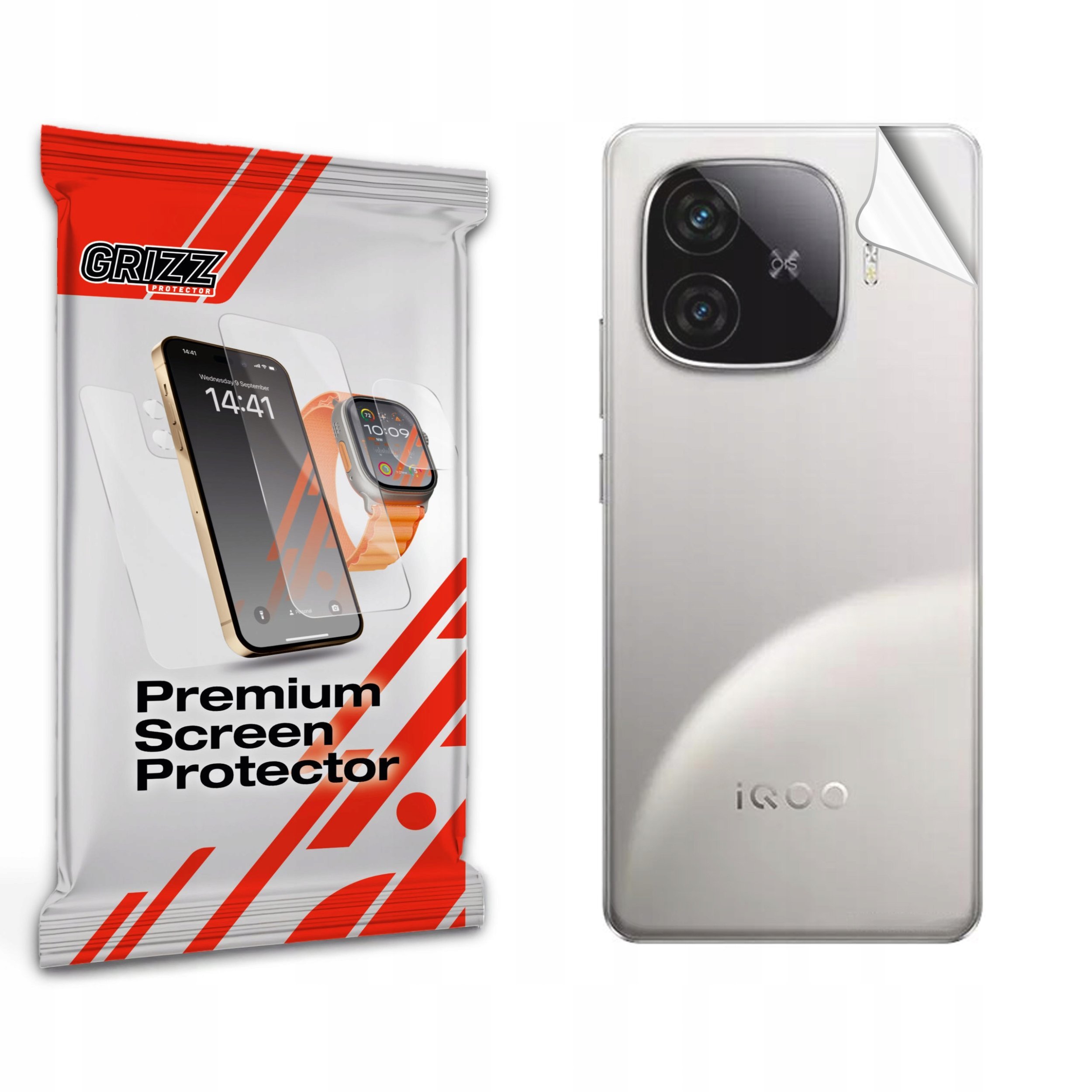 Folia na tył GrizzGlass SatinSkin do Vivo iQOO Neo 10R