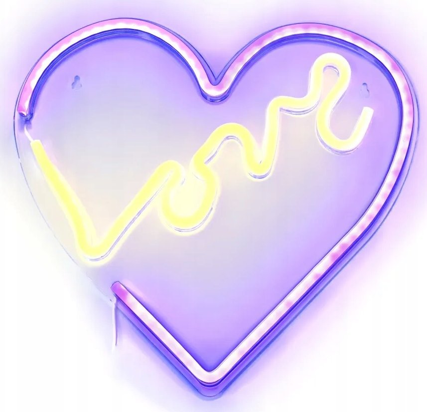 OEM Neon LED na USB - Love 2 model