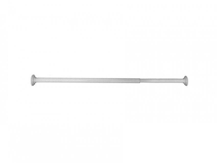 SHOWER RAIL 80/135 D.25 WHITE