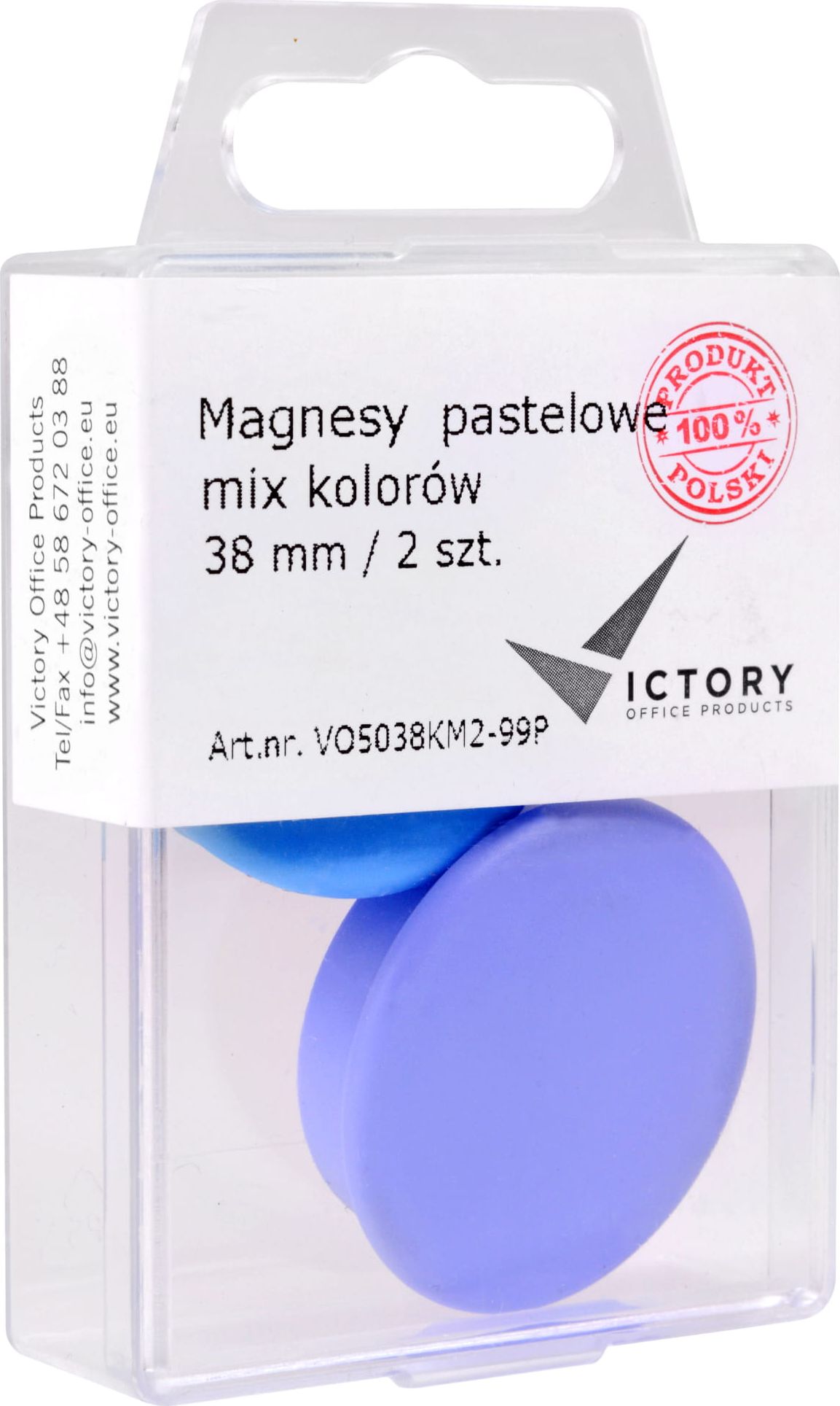 Victory MAGNESY DO TABLIC VICTORY 38 MM MIX KOLOR (2)
