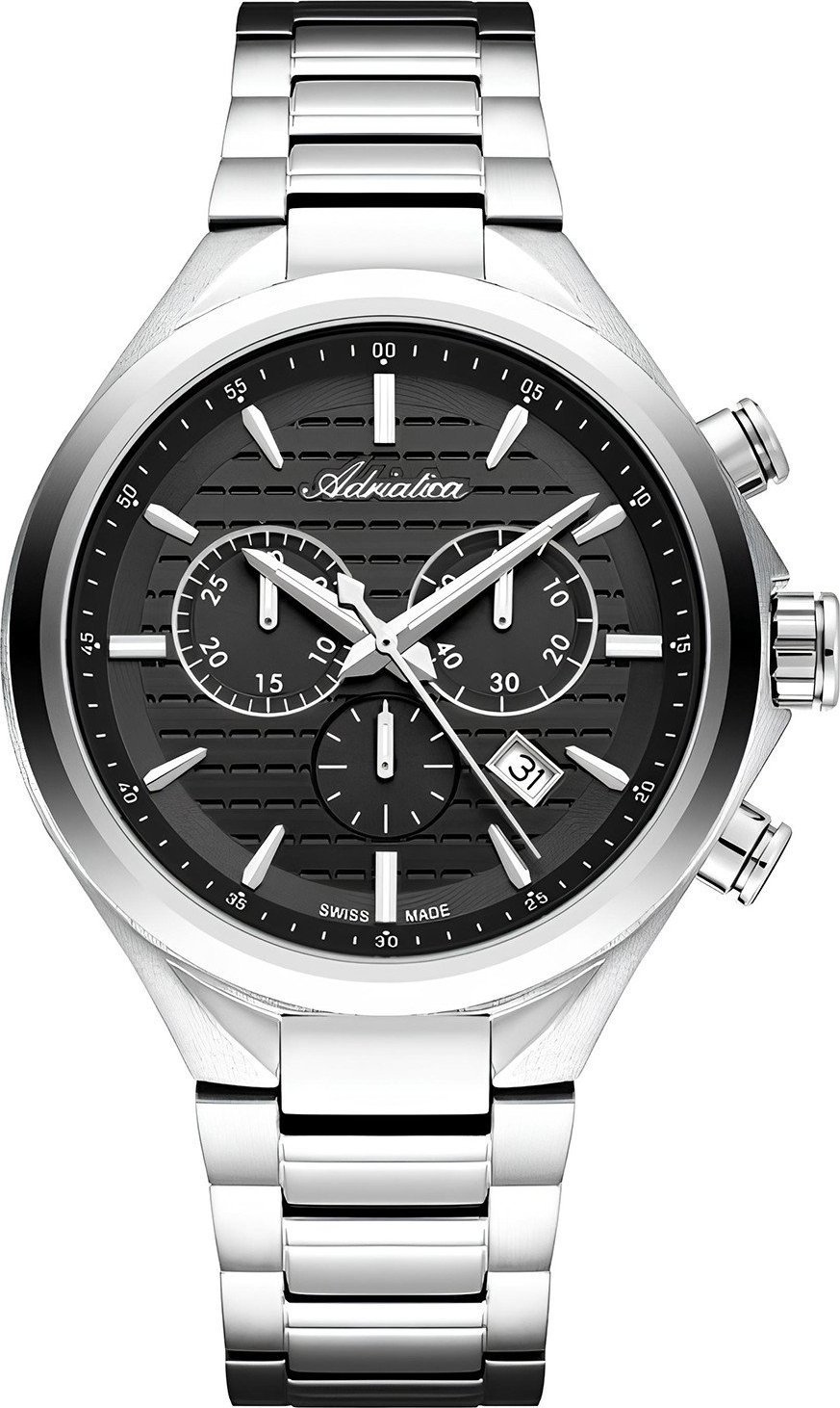 Zegarek Adriatica Zegarek męski Adriatica A8334.5116CH srebrny