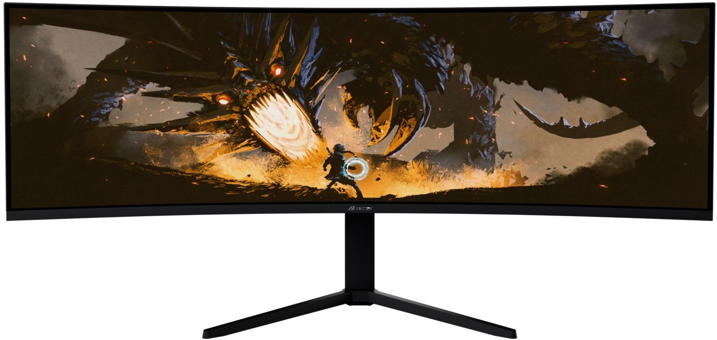 Monitor Arozzi Nova 49 Curved monitor komputerowy 124,5 cm (49") 5120 x 1440 px Dual QHD LED Czarny