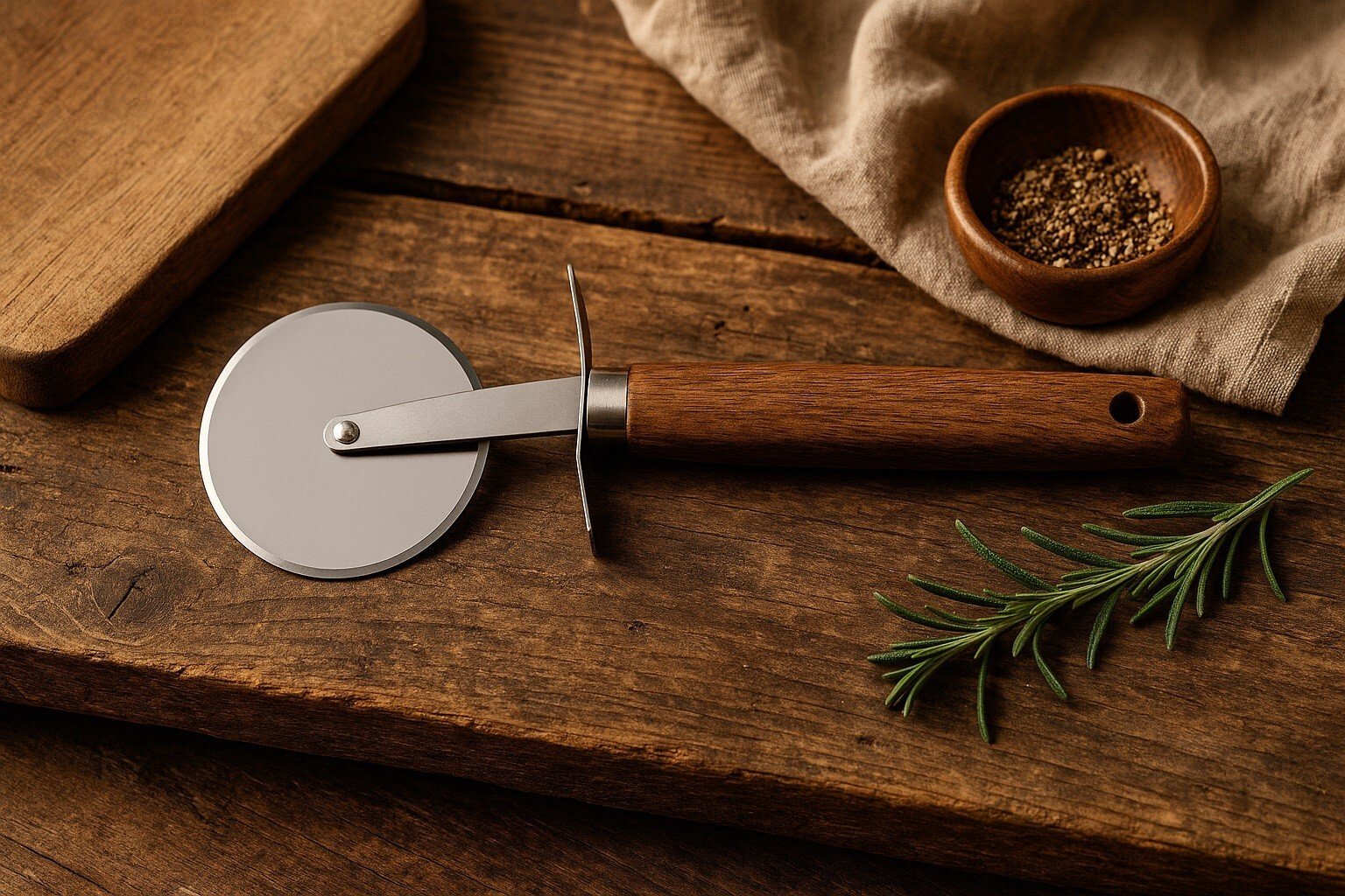 Nóż do pizzy/radełko ACACIA