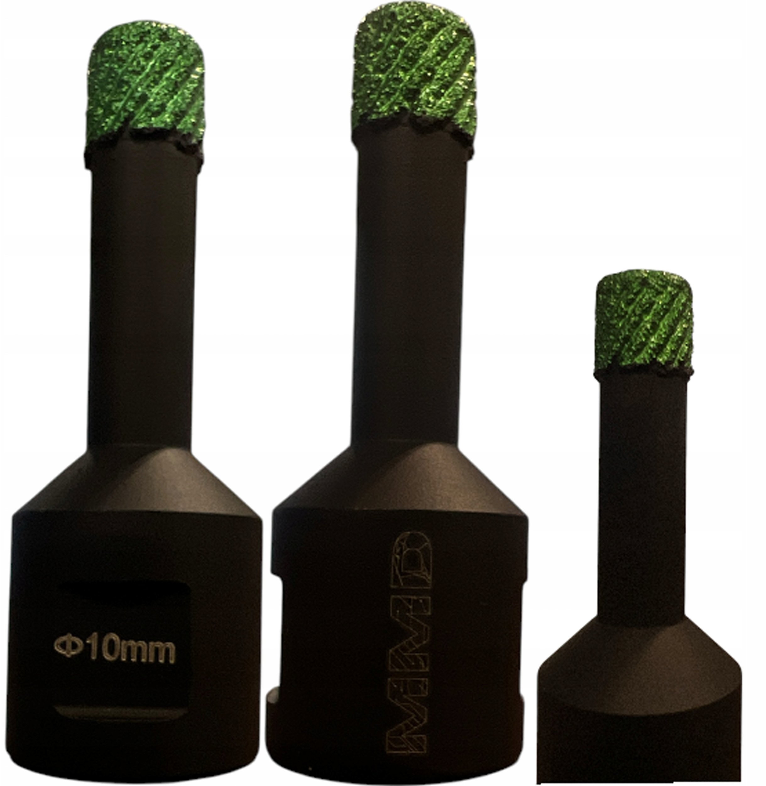 Otwornica diamentowa brazowana MMD 10 mm M14 do gresu ceramiki płytek