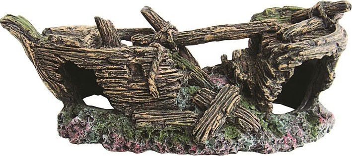 Happet Ozdoba akwariowa Happet R091 statek wrak 18 cm