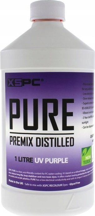 XSPC XSPC Pure Coolant, 1 Liter - lila, UV