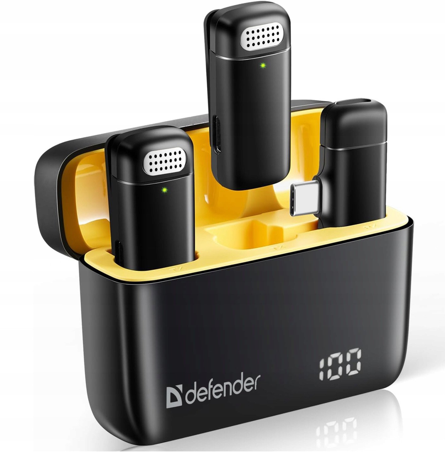 Defender, Lavalier mikrofon, TALKY-139, czarny