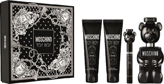 SET MOSCHINO Toy Boy EDP spray 100ml + EDP spray 10ml + SG 100ml + BL 100ml