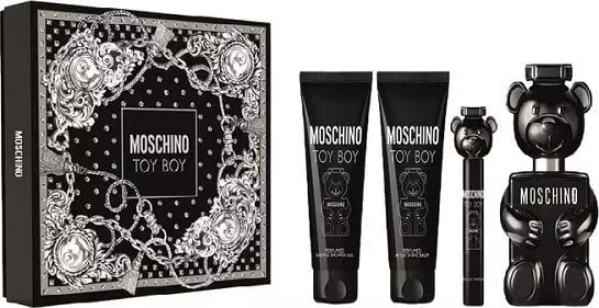 SET MOSCHINO Toy Boy EDP spray 100ml + EDP spray 10ml + SG 100ml + BL 100ml