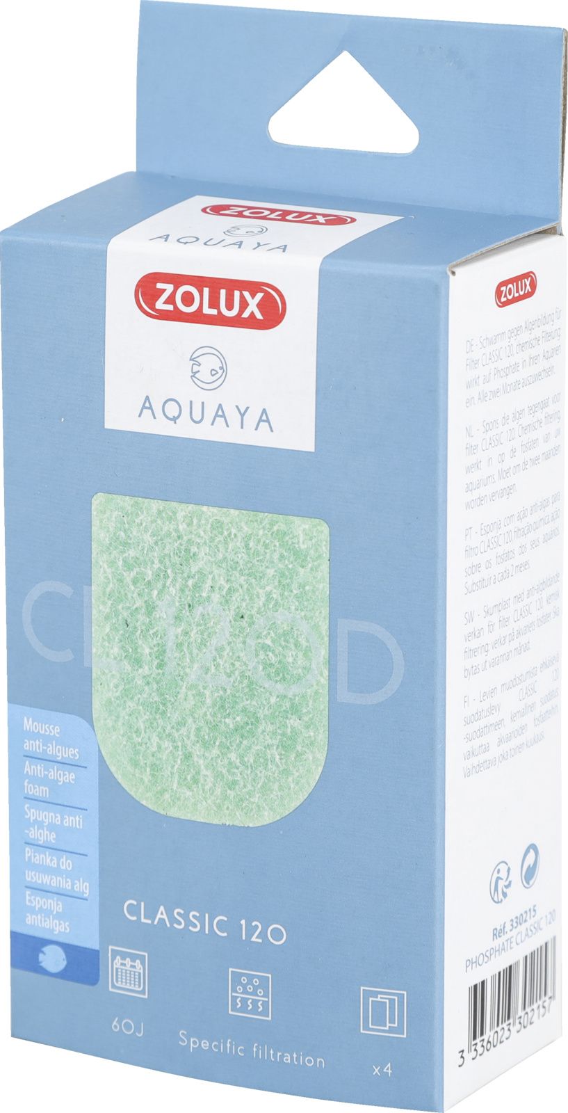 Zolux AQUAYA Wkład Phosphate Classic 120