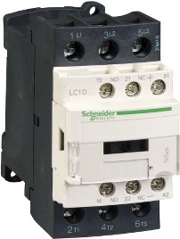 Schneider Electric Stycznik mocy I= 32A [AC-3], styki pom. 1NC+1NO, nap. cewki 220 V DC LC1D32MD