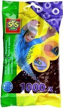 SES SES Koraliki do prasow.1000szt c.brąz 00725 07256