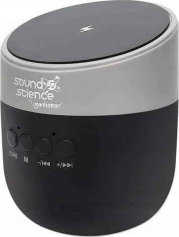 Głośnik Manhattan MANHATTAN Bluetooth-Lautsprecher mit Induktionsladepad