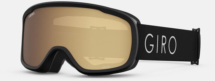 Gogle zimowe GIRO MOXIE BLACK CORE LIGHT (szyba AMBER GOLD 19-42% S2 + YELLOW 77% S1) (NEW 2023/2024)