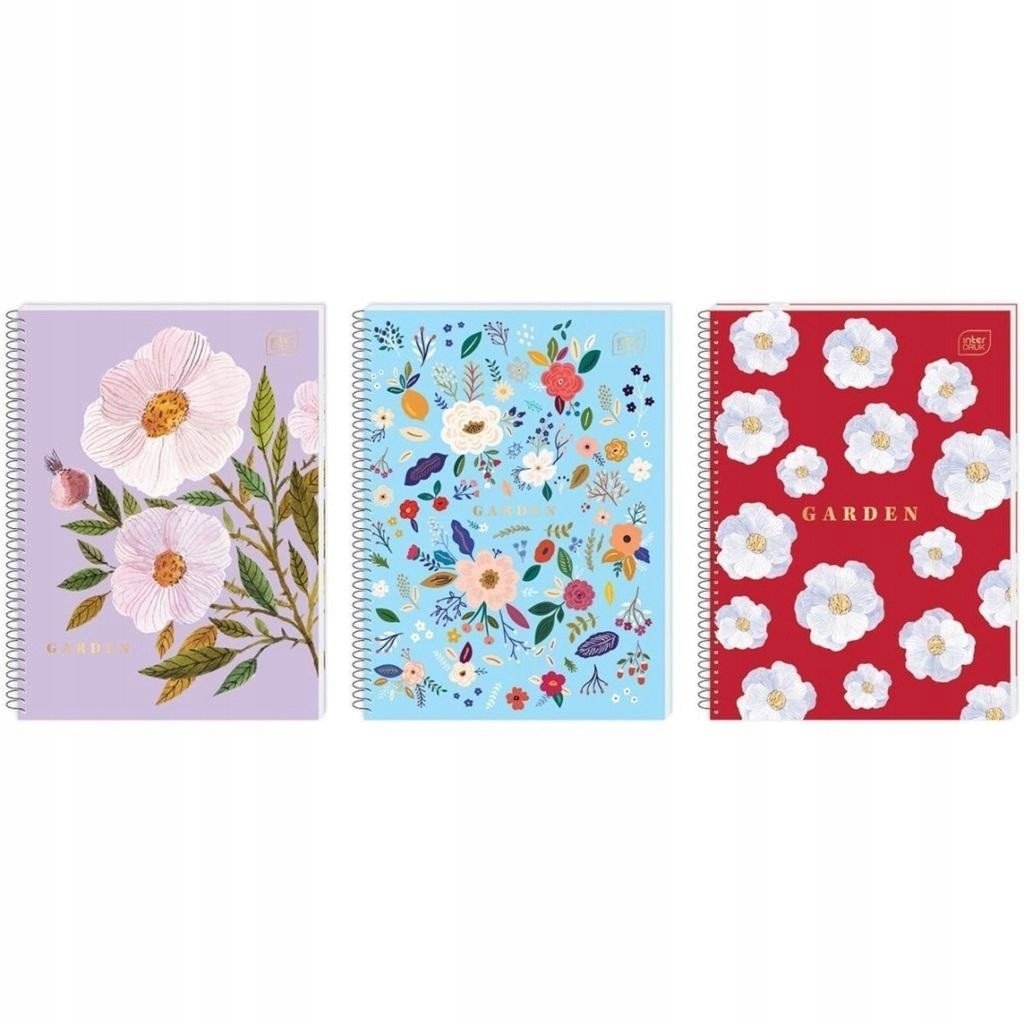 Kołozeszyt A5/80K kratka HS Garden (5szt)