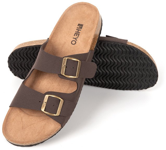 Klapki męskie korkowe HKK01 Heyo 43