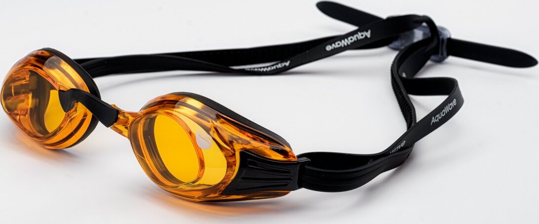 AquaWave Okularki pływackie Aquawave Wesde czarno-żółte