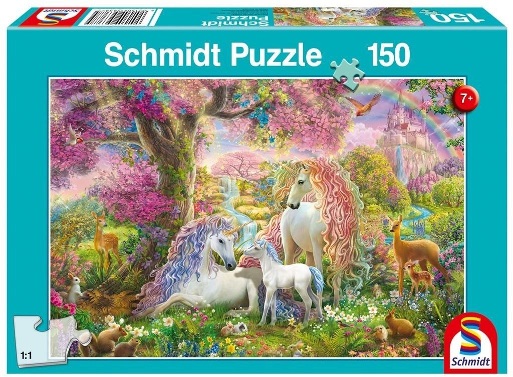 Puzzle 150 Rodzina jednorożców G3