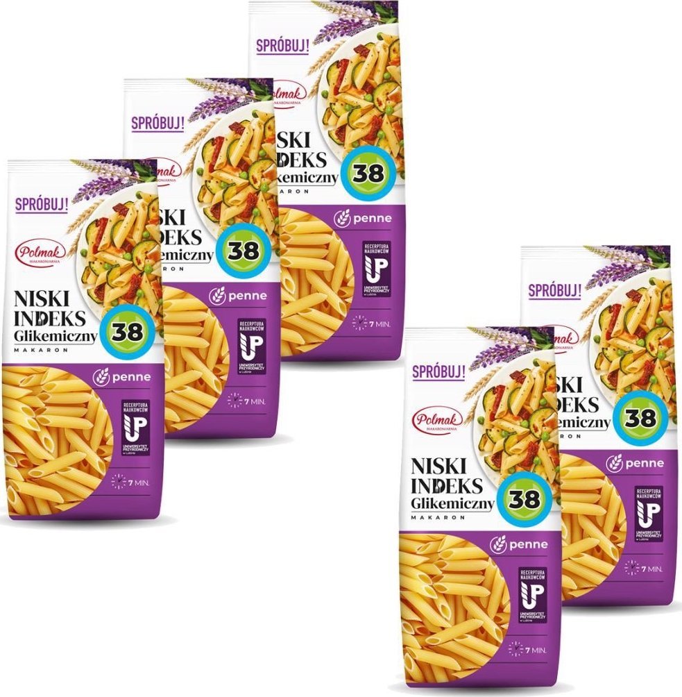 POLMAK Polmak Makaron Penne 250 g x 5 sztuk