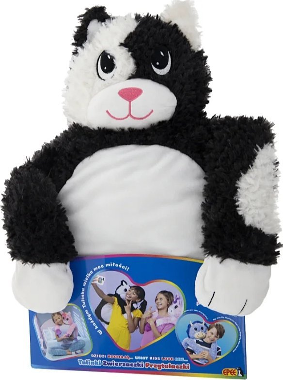 Epee EPEE Tulinki Kot biało-czarny Zwierzaczki-Przytulaczki 60cm 60172