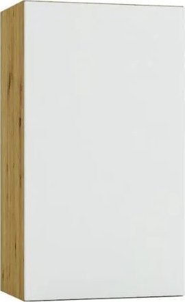 Stolkar Szafka kuchenna wisząca ISABEL W40 P/L szary mat/dąb artisan STOLKAR