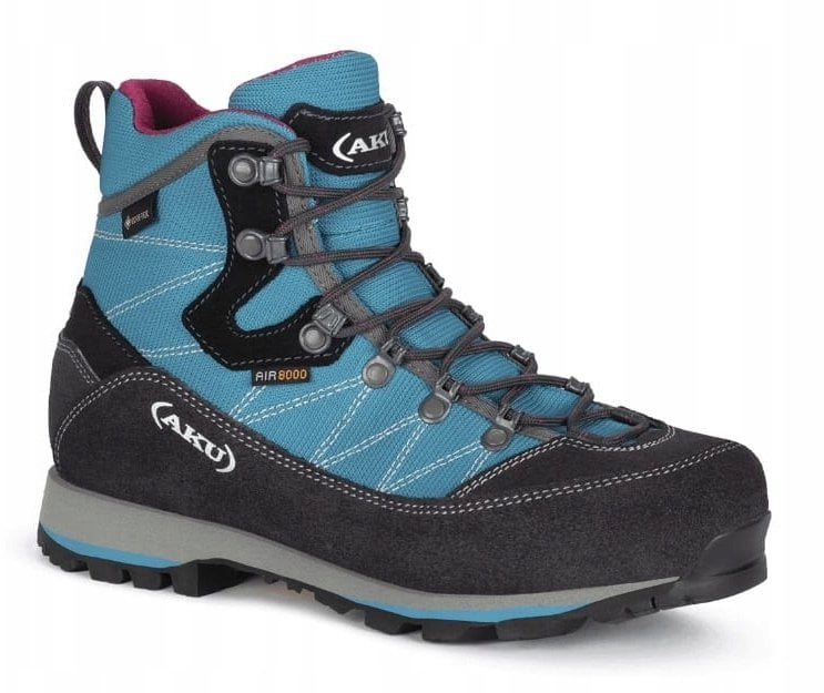 Buty trekkingowe damskie Aku W'S TREKKER LITE III WIDE GTX, turquoise/ grey, 38