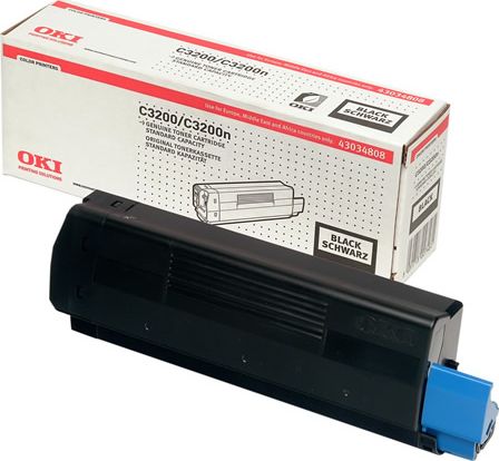 Toner OKI 3200 Black Oryginał (43034808)