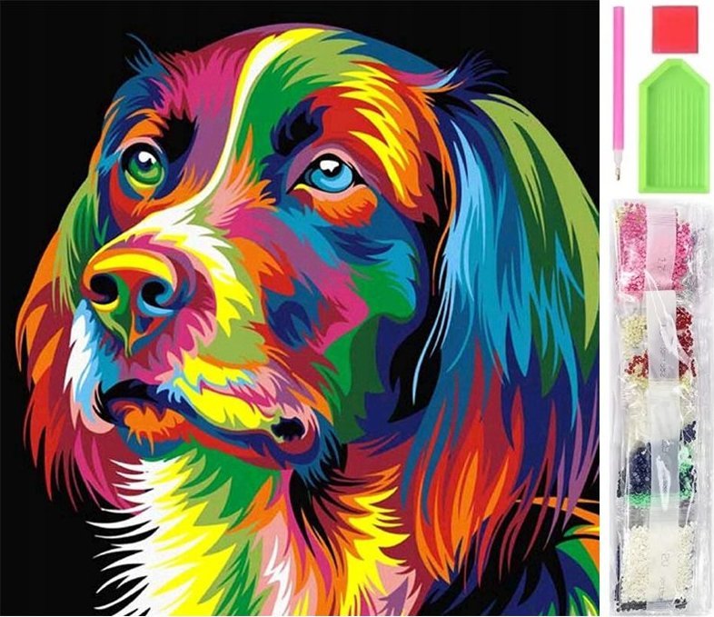 ER4 HAFT DIAMENTOWY MOZAIKA ZESTAW DIAMOND PAINTING 5D