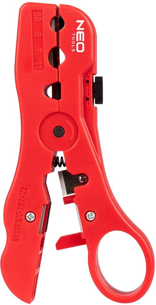 Ściągacz izolacji przewodów koncentrycznych