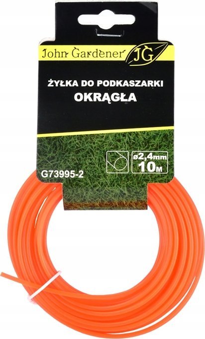 Geko Żyłka do podkaszarki okrągła 2,4mmx10m (20/240)