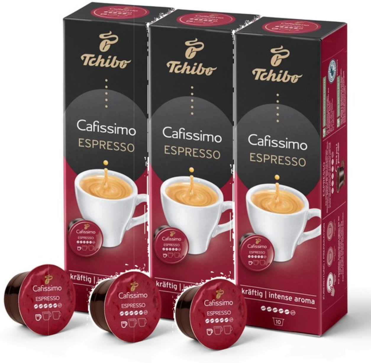 Tchibo Kapsułki Cafissimo Espresso Intense Aroma 3x10 szt.