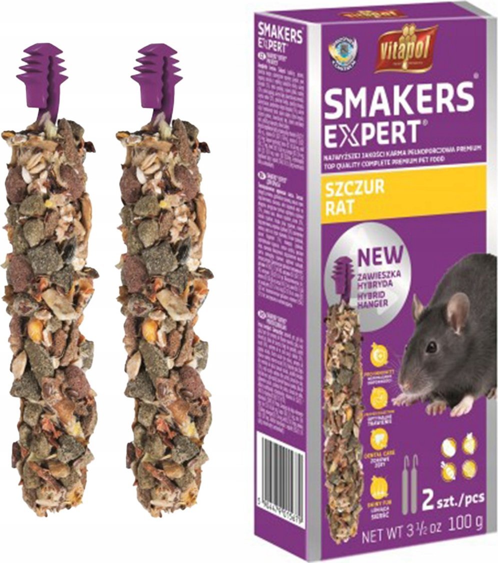 Vitapol Smakers Expert dla szczura, 5 szt./ display