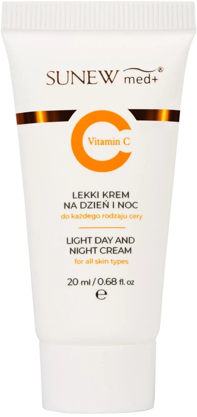 Sunewmed+ Lekki krem na dzień i na noc z witaminą C 20ml
