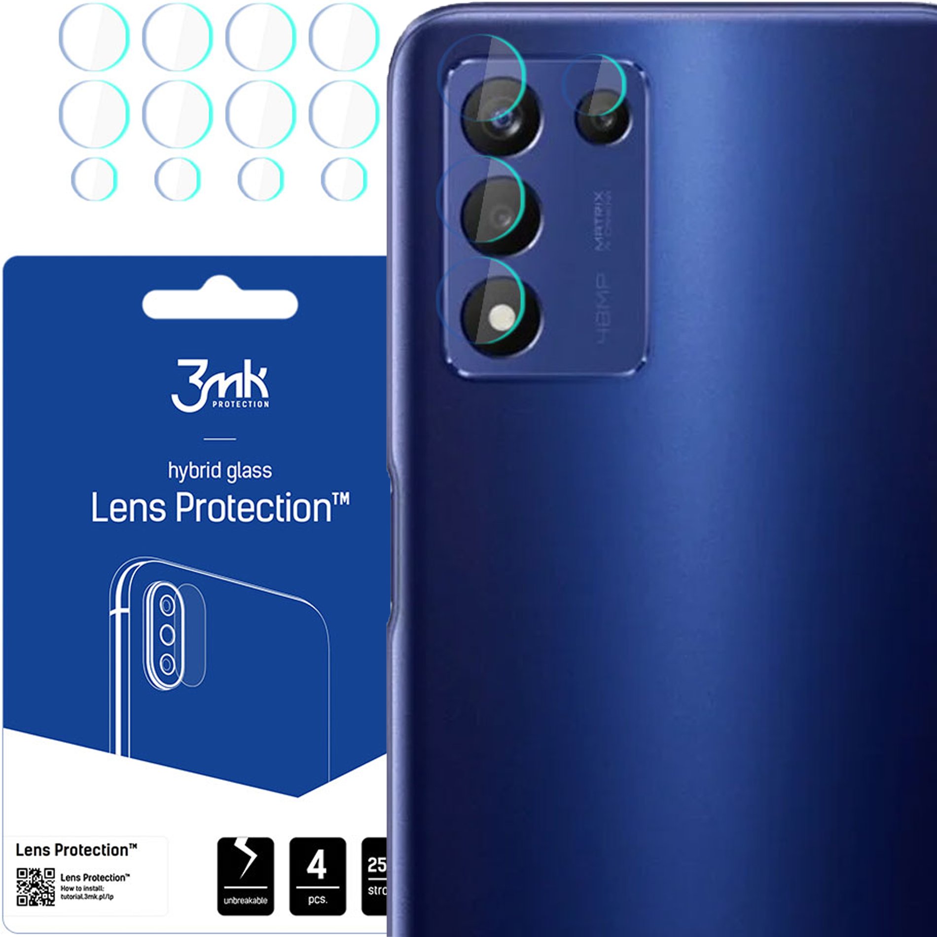 REALME Q3S - 3MK LENS PROTECTION