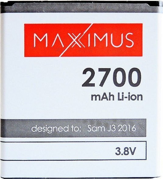 Bateria Maxximus BAT MAXXIMUS SAM J3 2016 2700mAh EB-BG530BBC