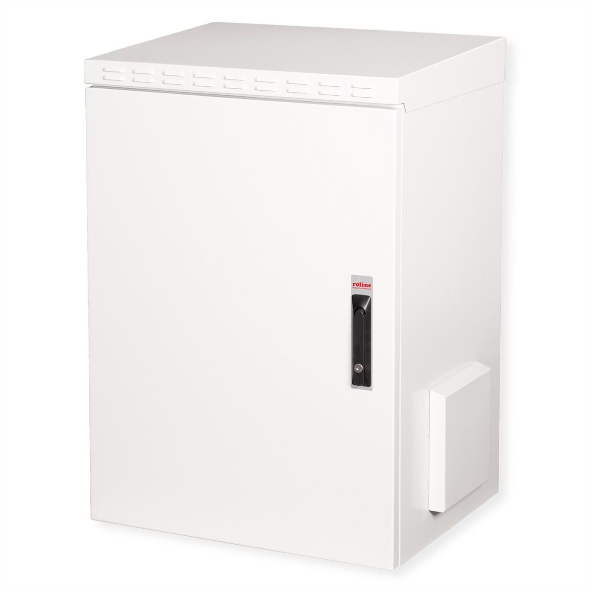 ROLINE 19-calowa obudowa naścienna Pro 16 U, 600x450 WxD IP55 szara zewnętrzna