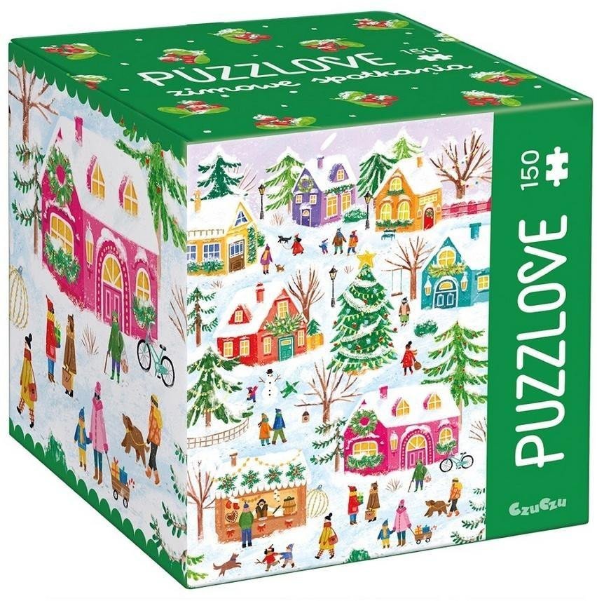 Puzzlove CzuCzu Zimowe spotkania 150el