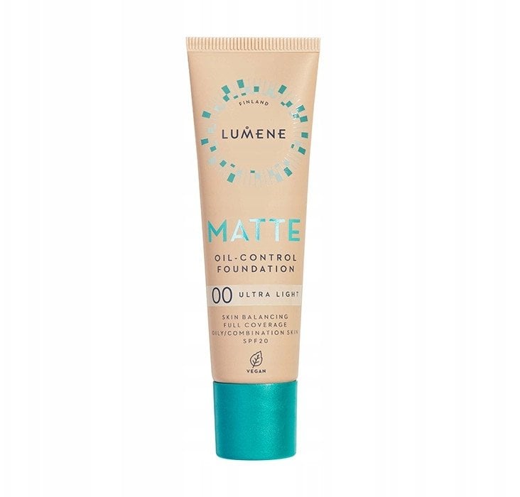 LUMENE_Matte Oil-Control podkład matujący do twarzy SPF20 00 Ultra Light 30ml