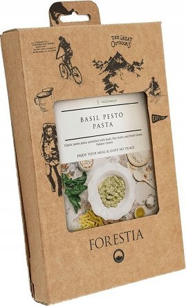 Forestia Makaron z pesto i bazylią, 350g, [Bassillia pesto'pasta - SH]