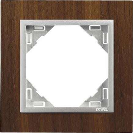 Efapel EFAPEL ARBORE RAMKA 1-KROTNA ORZECH WŁOSKI ALUMINIUM 90910 TNA