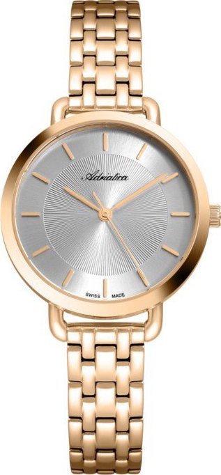 Zegarek Adriatica Zegarek damski Adriatica A3766.1117Q złoty