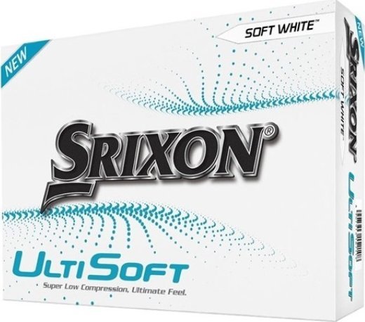 Srixon morele Piłki golfowe SRIXON UltiSoft, białe, 12 szt