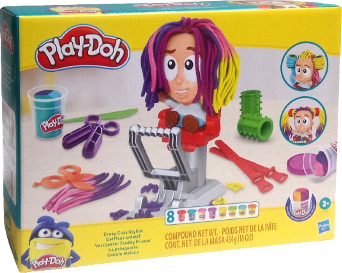 Hasbro Zestaw ciastoliny Hasbro Play-Doh Fryzjer F1260
