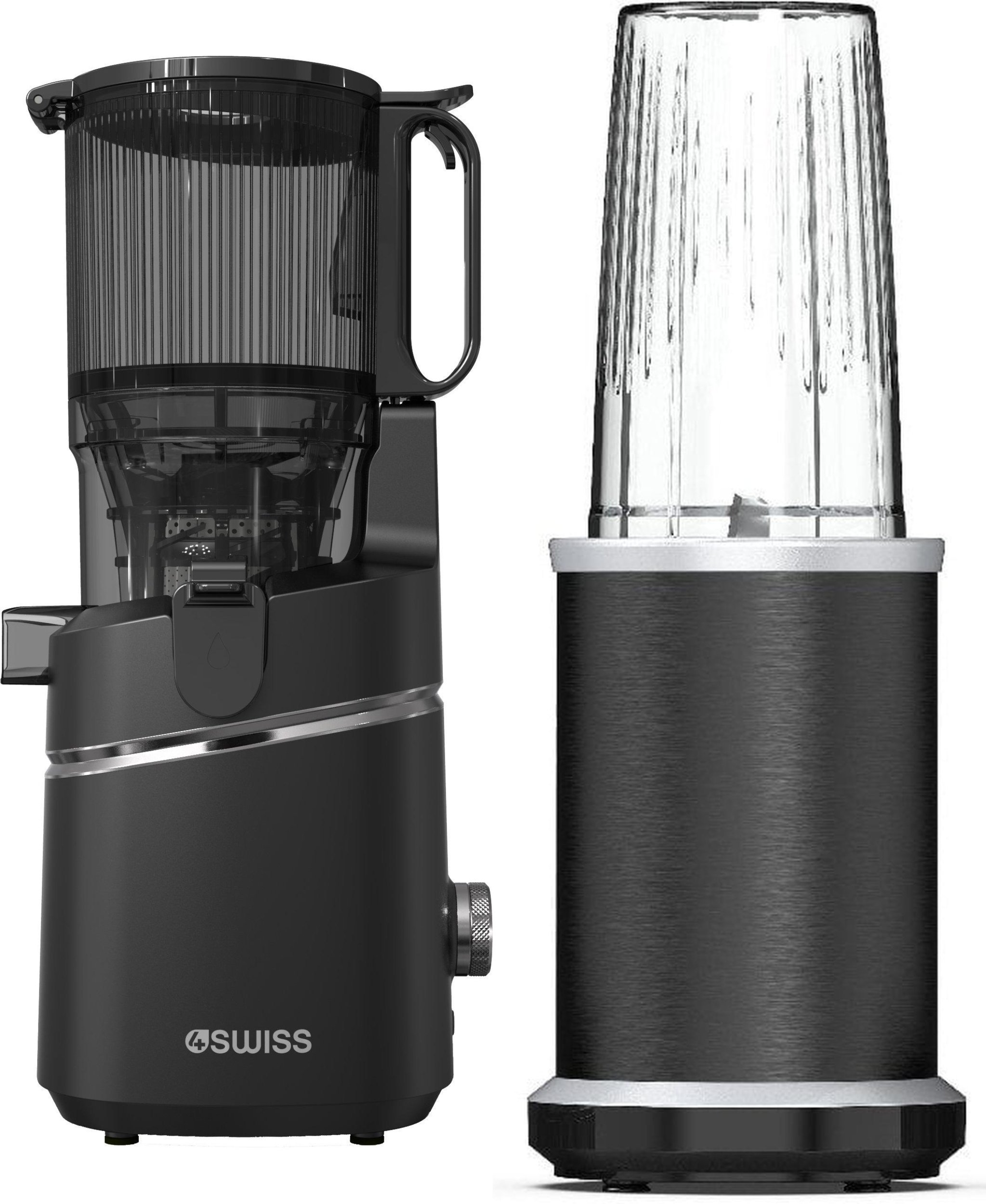 Wyciskarka wolnoobrotowa 4Swiss WB025 + blender NB102