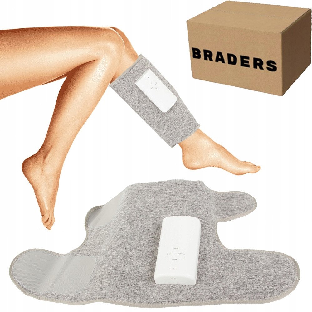 Drenaż limfatyczny nóg i łydek - masażer powietrzny uciskowy grzany AIR BAG