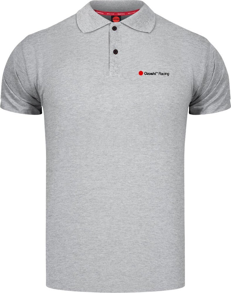 Ozoshi Koszulka męska Ozoshi Polo szara OZ93821 2XL