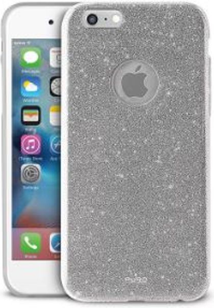 Puro Glitter Shine Cover Samsung S8 Plus Silver (AKGETPUROETS8PSV)