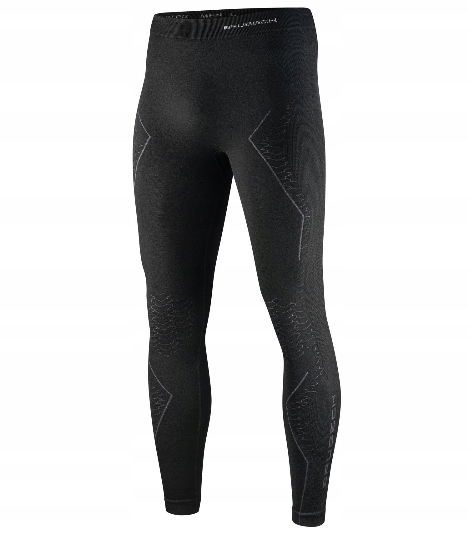 LE1352M Spodnie męskie EXTREME MERINO czarny XL