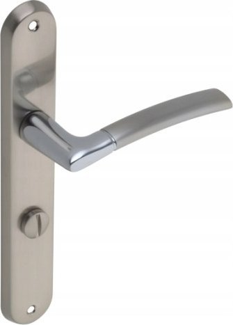 Gamet Klamka wewnętrzna do WC szyld długi chrom