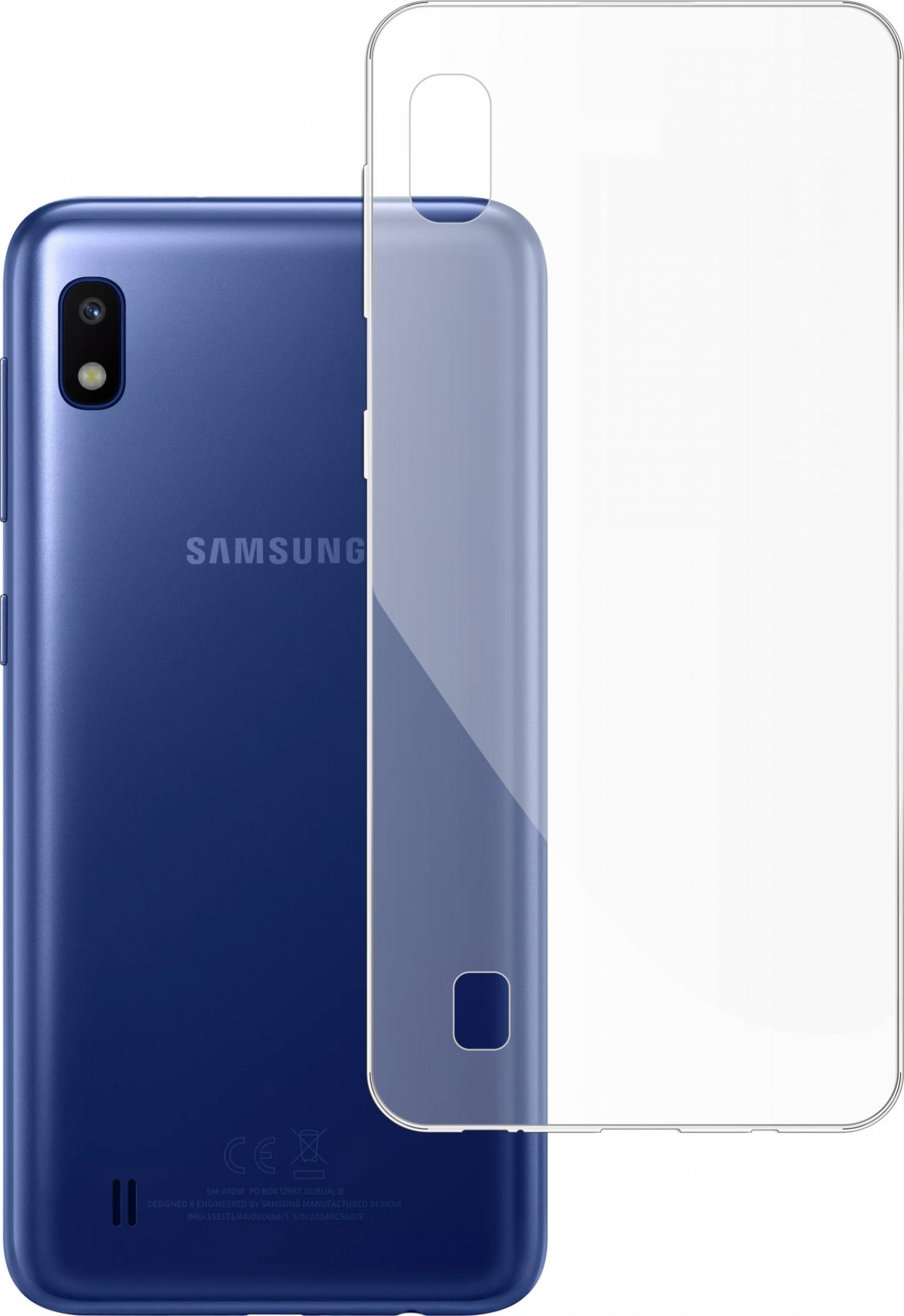etumi Etui Do Samsung Galaxy A10 Gumowe Slim Clear View Pokrowiec Ochronny / Futerał Obudowa / Ochrona Clear Cover Bezbarwne Slim Case0011